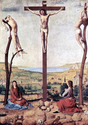 Antonello da Messina - crocifissione