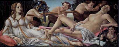 Sandro Botticelli - Venere e Marte