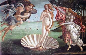 Sandro Botticelli - La nascita di Venere