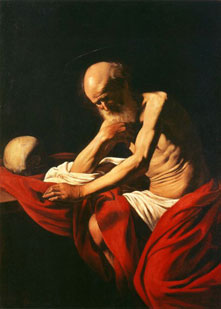 Caravaggio - San Girolamo