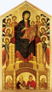 Giovanni Cimabue Madonna in trono con bambino