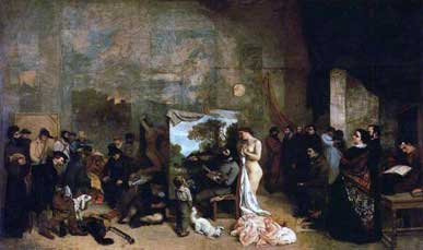 Gustave Courbet L'Atelier