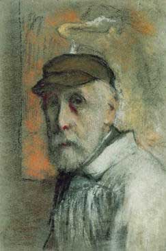 Edgar Degas Autoritratto
