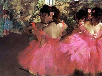 Degas - Ballerine in rosso