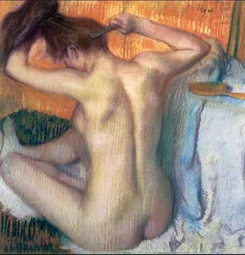Degas - donna_che_si_pettina