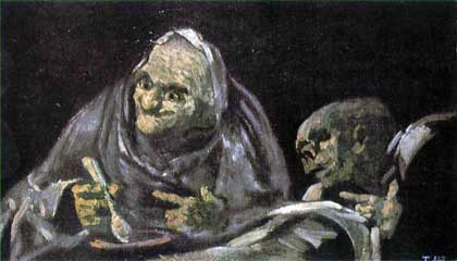 Goya pitture nere