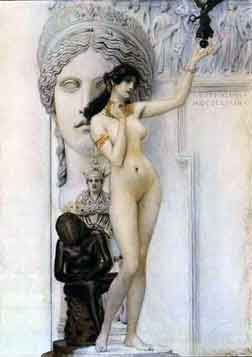 Klimt Allegoria della scultura