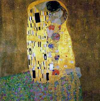Klimt Il bacio