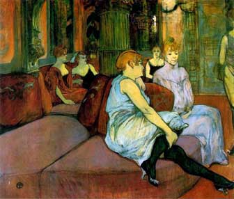 Toulouse-Lautrec salone in rue des molins