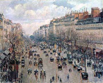 Pissarro Boulevard Montmartre Paris