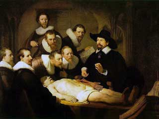 Rembrandt lezione di anatomia