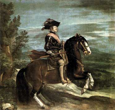 Velazquez Filippo IV a cavallo